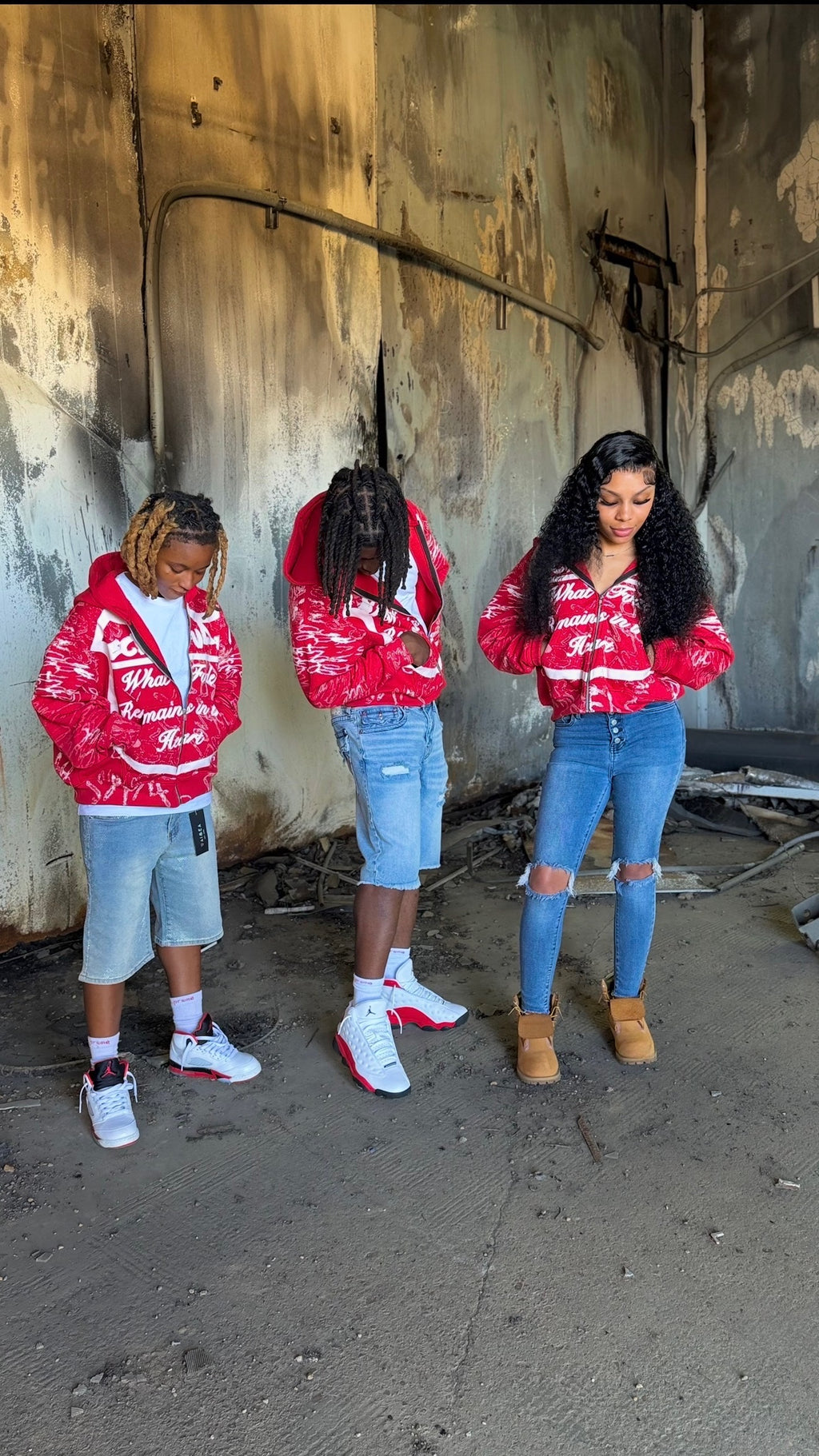 ECHV FVDE RED HOODIE